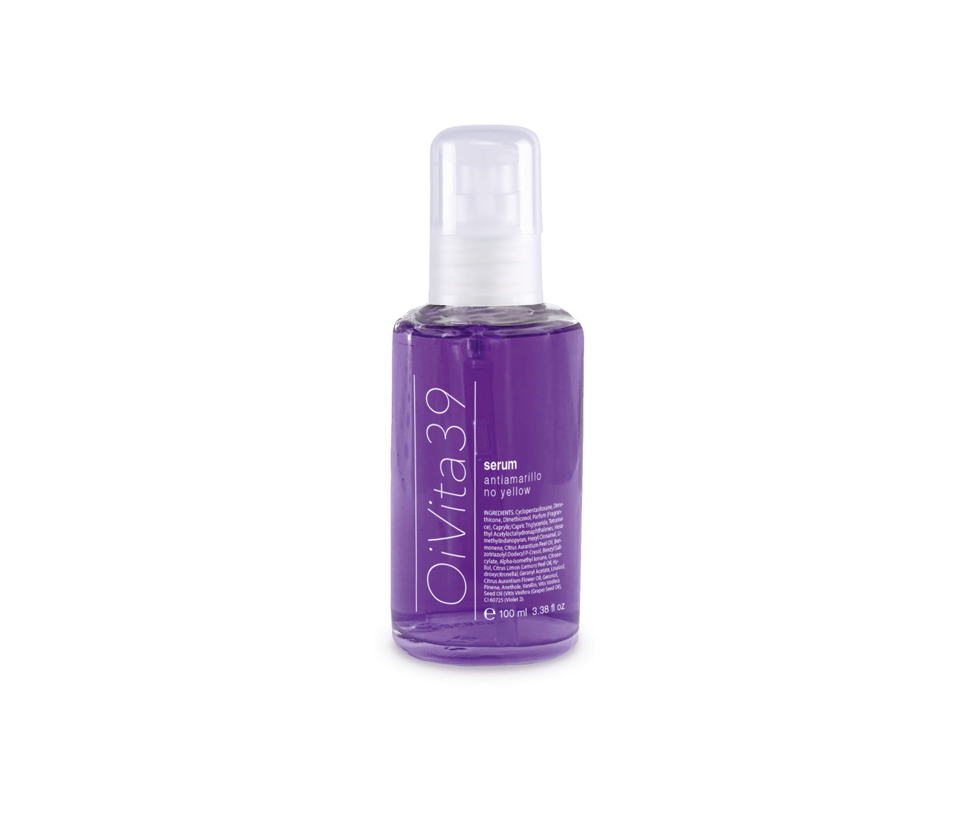 No-yellow serum