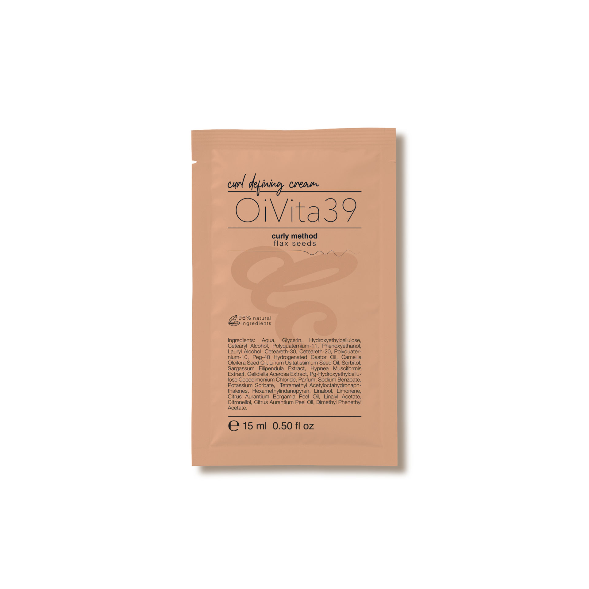 Sachette individual crema activadora rizo metodo curly
