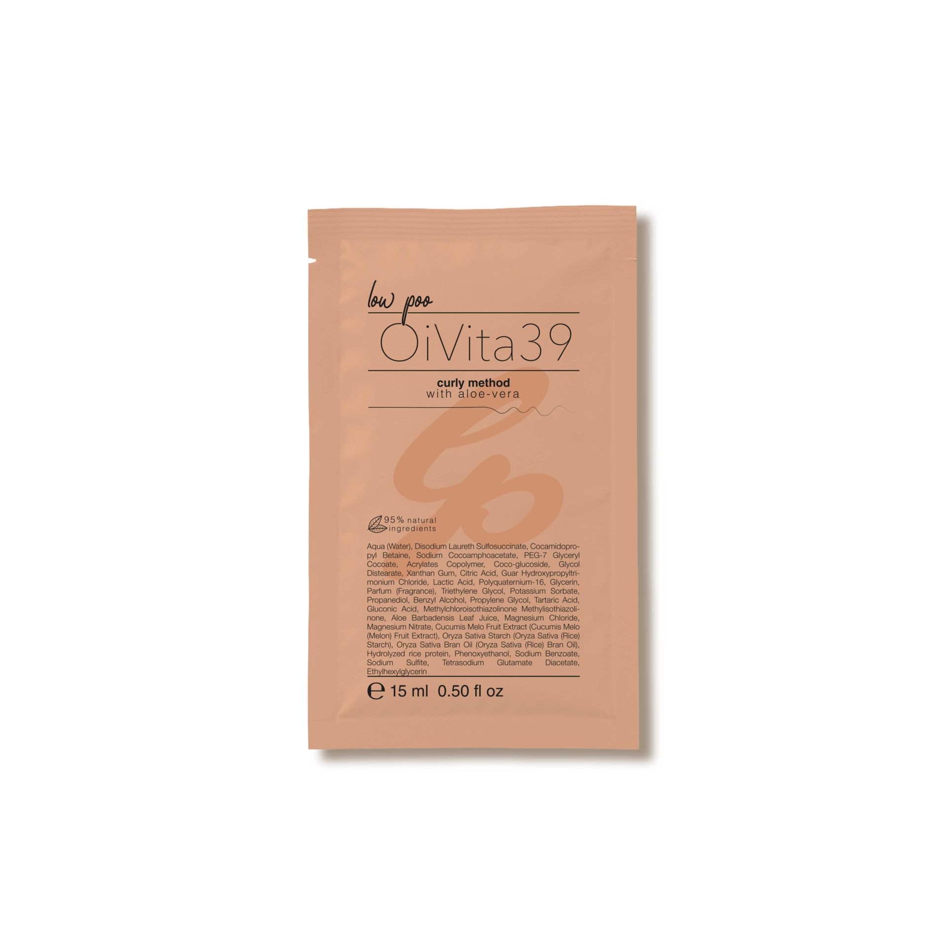 Sachette individual low poo Metodo Curly