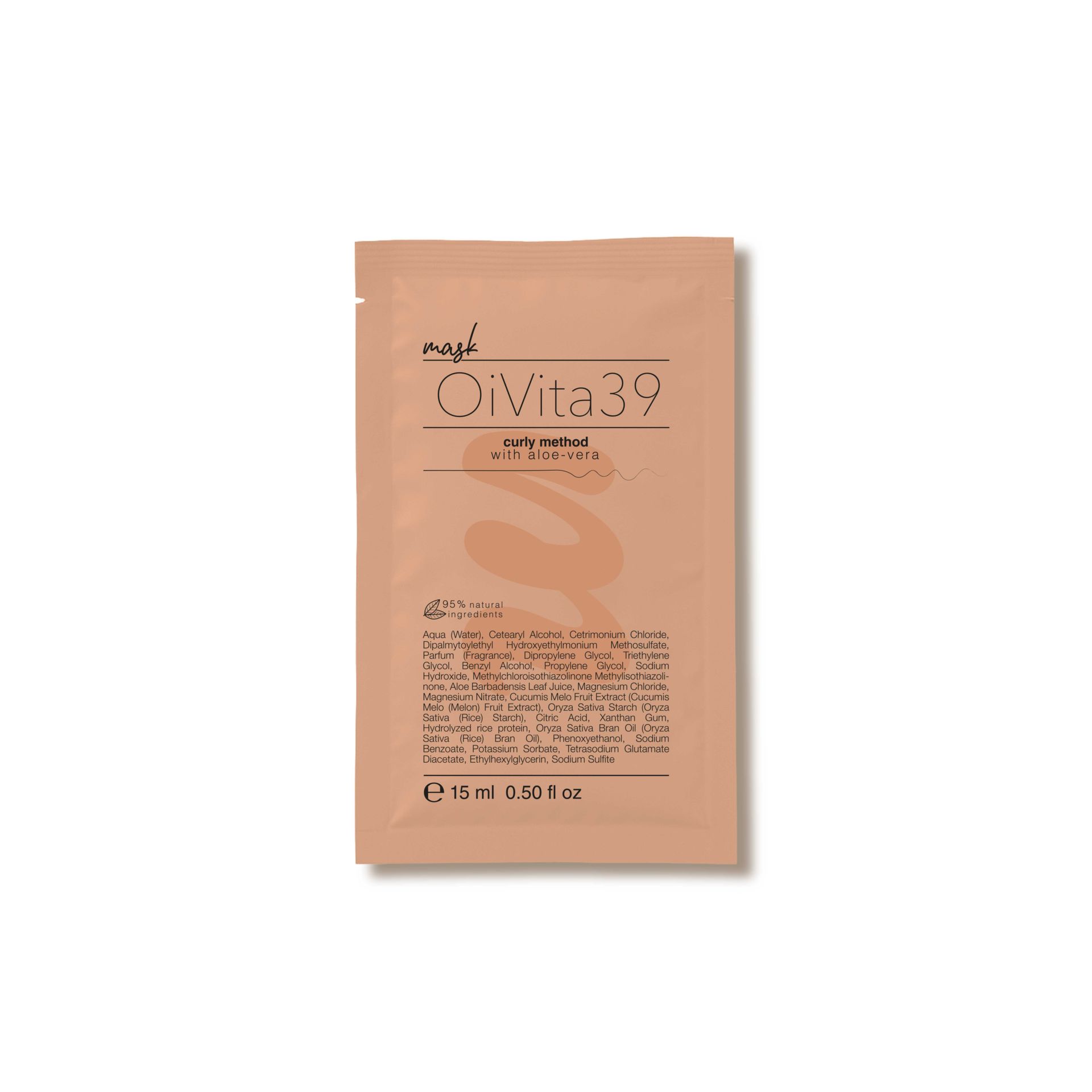 Sachette individual mask Metodo Curly