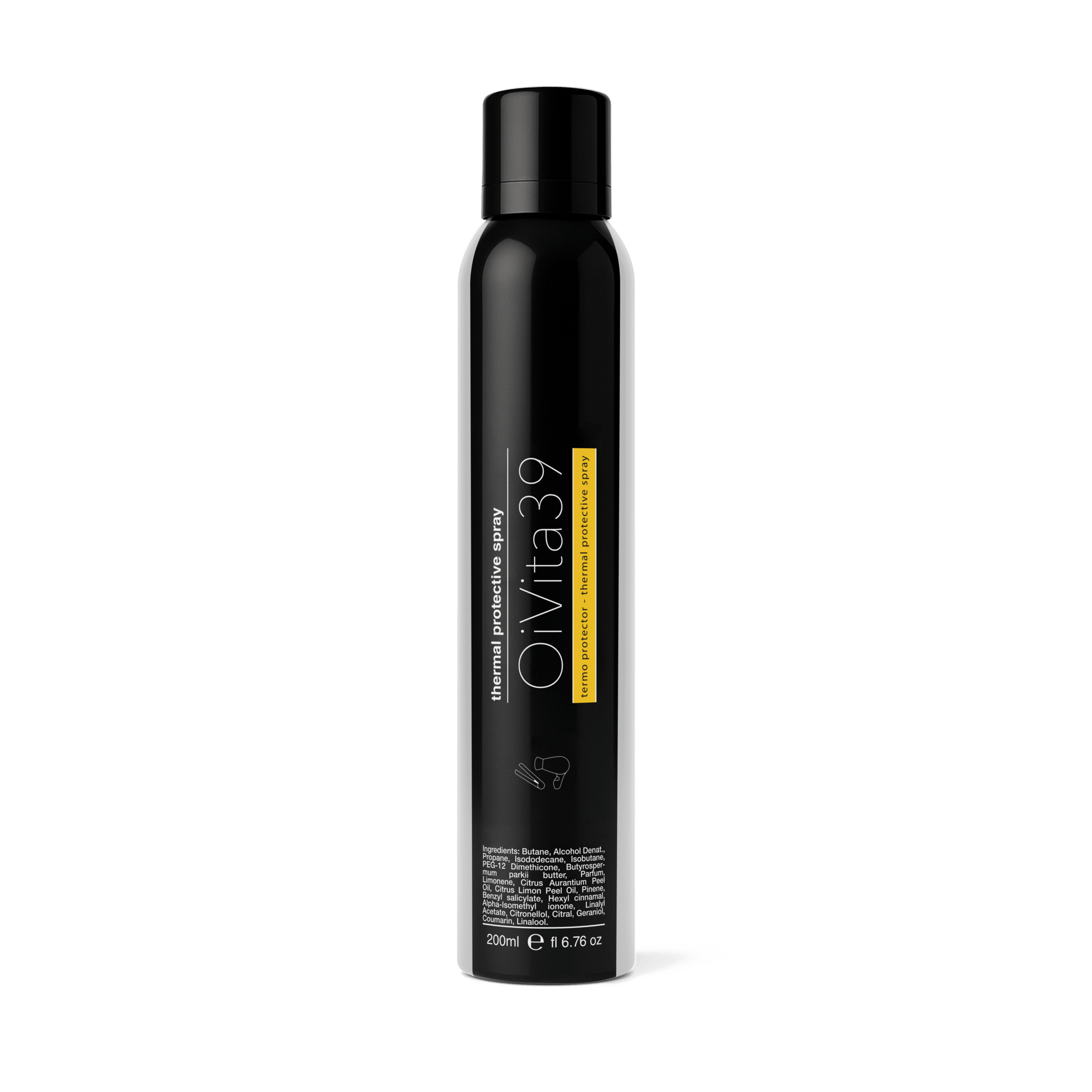 Thermo-protective spray